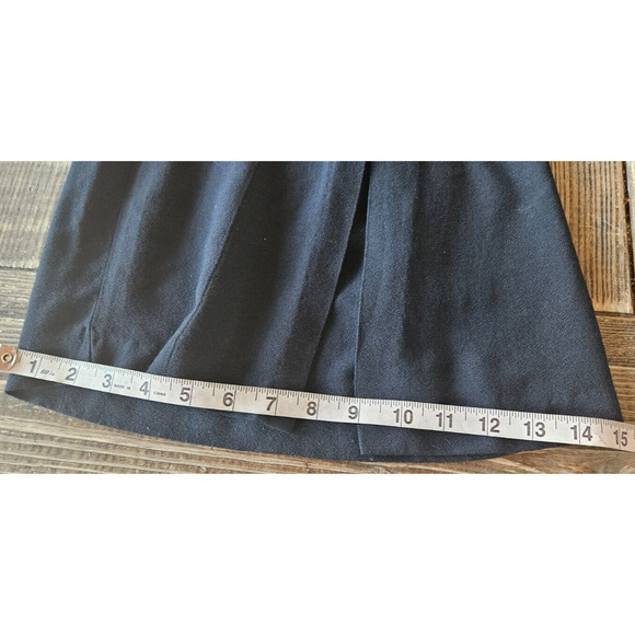 Vintage 90s Xoxo Jumpsuit Womens 5 Black Halter Wide Split Leg Flowy Going Out - Picture 8 of 8